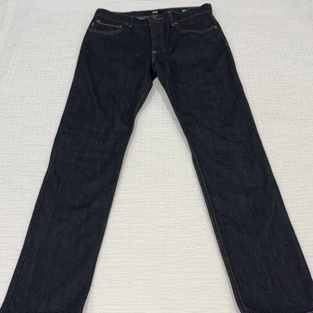 Vans Womens Dark Blue Straight Jeans
